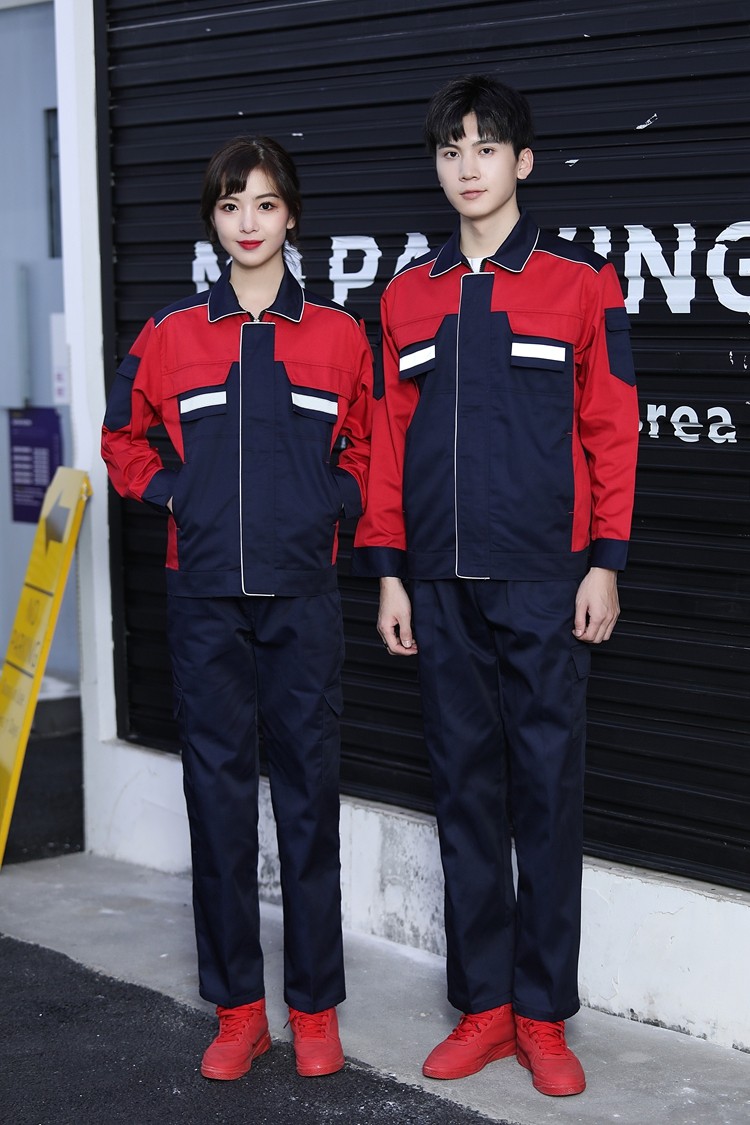 涤棉春秋工作服