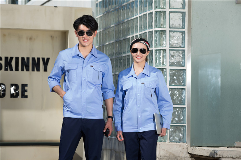2021年新款长袖工作服定制